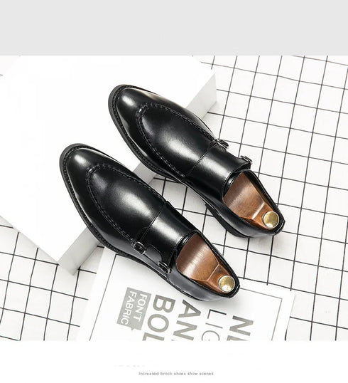 Men's Luxury Designer Loafers Leather Shoes - Elegant Oxfords Fashion Dress Footwear for Formal Occasions, Perfect Slip-On Style for Parties and Events