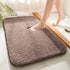 Soft Plush Bathroom Carpet Non-Slip Absorbent Floor Mat Thick Rug