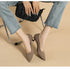 Stylish Women's Pointed Toe Slip-On Flat Pumps for Casual Spring and Autumn Wear