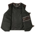 Men's Genuine Cowhide Leather Vest - Slim Fit Multi Pocket Zipper Waistcoat for Spring and Autumn Casual Wear