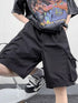 High Street Cargo Shorts For Men Casual Hip Hop Bermuda