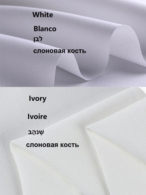 White Satin Mermaid Bridal Gowns Sweep Train Wedding Gown