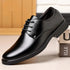 Leather Shoes for Men Casual Derby Square Toe Business Style