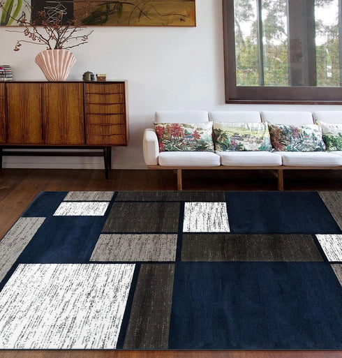 Modern Square Carpet for Living Room and Bedroom Home Decor Area Rugs