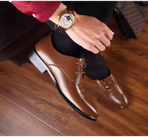 Elegant Men's Formal Shoes for Office and Party Wear