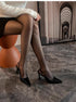 Elegant Pointed Toe Women Sandals Square Heel Strappy