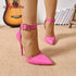 Glamorous Stiletto Heels Ankle Wrap Sandals For Women