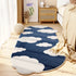 Shaped Bedroom Carpet Soft Modern Home Decoration Aesthetics Cloud Rug