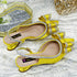 Italian Design Elegant Women's Rhinestone Heels Set