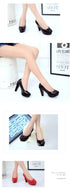 Elegant Women's Party Pumps with Thick High Heels
