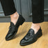 Luxury Oxford Shoes for Men - Height Increasing Patent Leather Formal Loafers for Office and Wedding Occasions, Plus Size Available