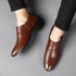 Men PU Leather Formal Dress Shoes for Office Work and Parties