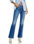 Spring Slim Fit Micro Flared Denim Pants for Women - Perfect for Casual Outfits and Styling Wide Leg Jeans Ideas