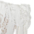 Suninheart White Off The Shoulder Bodycon Dress Wedding Guest Dress for Women