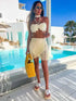 Sexy 3Pcs Bikini Sets Swimwear For Women Push Up Brazilian Biquini Linen Set