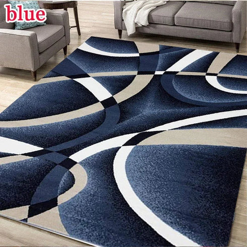Geometric Area Rug for Living Room Modern Home Decorations Non-Slip Floor Mat
