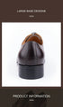 Classic Men's Oxfords Genuine Leather Shoes for Wedding Party Office and Business Suits
