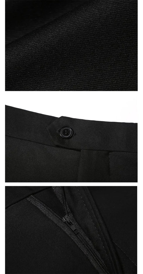 Men's Formal Suit Blazer and Pants Set for Weddings and Office Wear