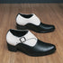 Leather Shoes for Men Cuban Style Heightening Wedding and Business Casual Footwear