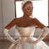 Elegant Wedding Dresses Pearls Modern Bridal Beach Gowns A-Line Plus Size Customized