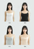 Stylish Women's Solid Color Sleeveless Sling Camisoles & Crop Tops - Slimming Vests for Comfortable Layering and Everyday Wear