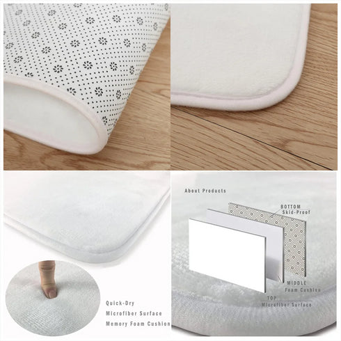 3D Beach Wave Inspired Carpet Area Rug for Living Room Decor and Home Use