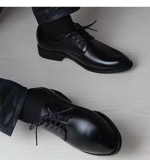 Spring and Autumn Casual Business Formal Leather Shoes for Men