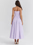 Mingmingxi Summer Strapless Bodycon Dresses Women Elegant Party Dresses
