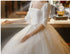 Wedding Dress Bridal Gown Ball Gown Silhouette With Lace Up Back Plus Size Half Sleeve Embroidered Organza