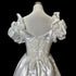 Vintage Lace Wedding Dress Ball Gown With Beading And Pearls Boat Neck Floral Embellishments