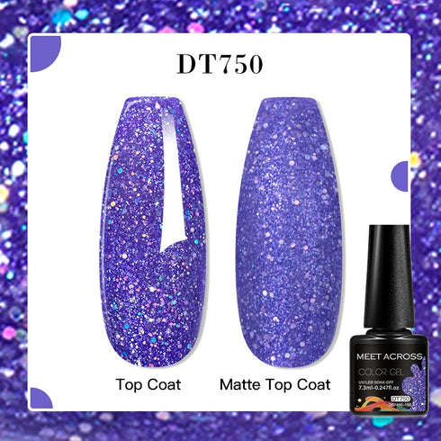 Vibrant 7.3ml Semi-Permanent Gel Nail Polish for Stunning Nail Art and Manicure - Soak Off LED UV Varnish for Long-Lasting Beauty