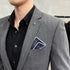 Men's Two-Piece Wedding Suit Business Casual Ensemble with Trousers