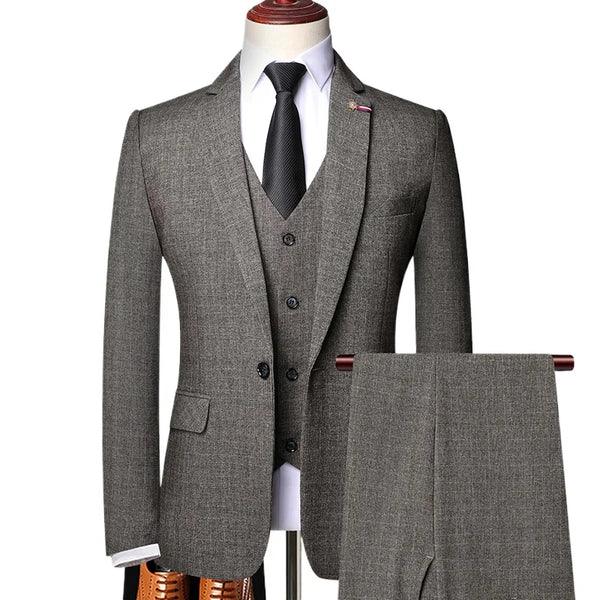 Traje De Hombre Elegante Men's Fashion Business Casual Suit