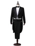 Sophisticated Tailcoat Suit for Performers - Stylish Casual Stage Jacket for All Seasons