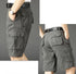 Khaki Half Men's Cargo Shorts Bermuda Designer Jogger Pants
