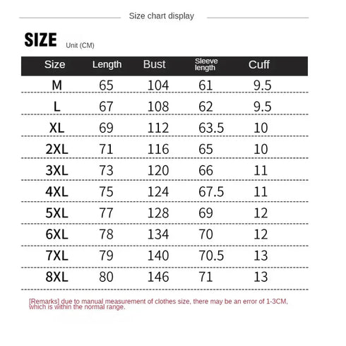Plus Size Casual Windbreaker Jackets for Men – Outdoor Windproof Coats in Large Sizes 5XL to 8XL for Spring and Autumn Wear