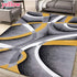 Geometric Area Rug for Living Room Modern Home Decorations Non-Slip Floor Mat