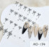 5D Embossed Nail Art Stickers - Semi-Transparent White Bowknots Adhesive Sliders for Creative Manicure Decorations and Nail Art Accessories