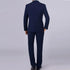 Men's Slim Fit One Button Formal Suit - Stylish Two-Piece Business Attire for Weddings, Groom Look, and Elegant Events - Tailored Blazers and Trousers Set