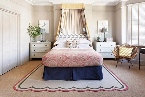 Minimalist Irregular Carpet for Living Room and Bedroom Creative Plush Rug for Large Area and Baby Crawling Mat