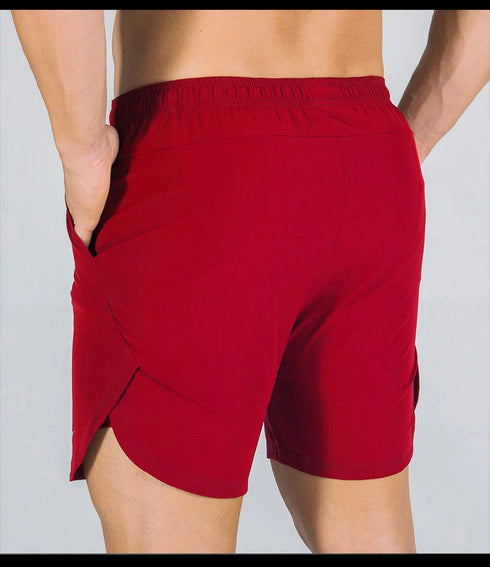 Men's Summer Gym Fitness Double-Decker 2 in 1 Shorts Sports Running Basketball Jogger Bottoms