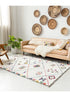 Ethnic Style Large Area Carpet for Living Room and Bedroom Plush Mat Home Decoration