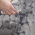 Cobblestone Embossed Memory Foam Bathroom Mat Non-Slip Carpet for Shower Room