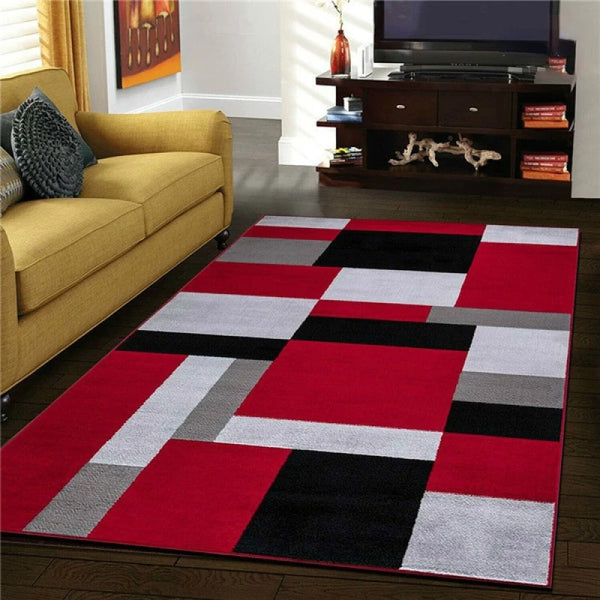 Nordic Area Rug for Living Room Luxury Home Decoration Large Geometric Floor Mat