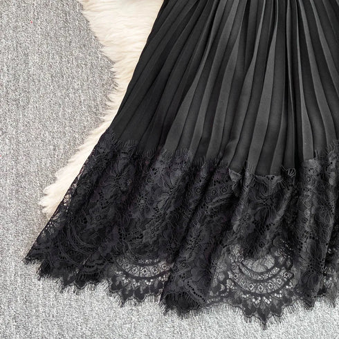 Hepburn Elegant Long Tweed Dresses Women Autumn Party Luxury Robe