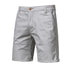 Men Summer Casual Business Shorts Elastic Waist Gym Running Shorts