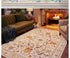 Floral Style Living Room Carpet Machine Washable Large Area Decorative Rug
