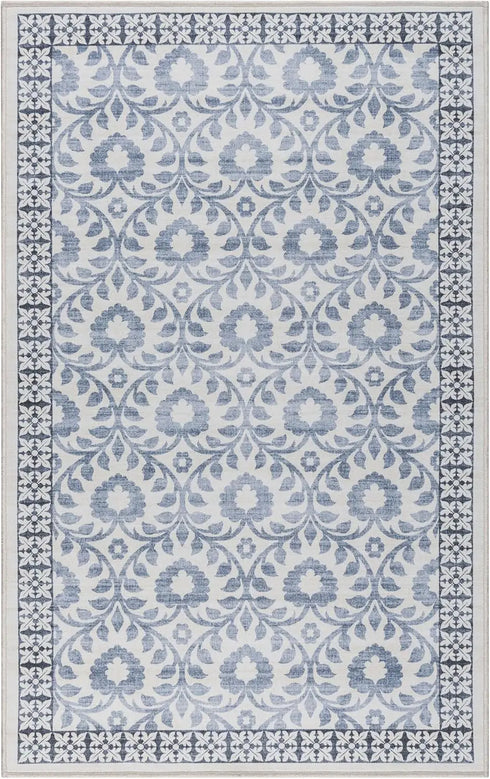 Printed Indoor Boho Area Rug Non Slip Super Strong Home Décor for Entryway Bedroom Living Room
