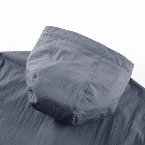 Men's Lightweight Summer Sun Protection Jacket – Casual Outerwear with Hood for Outdoor Adventures