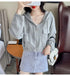 Hooded Spring Jacket for Women Short Summer Thin Zipper Cardigan Loose Work Casual Top